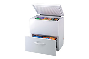 Chest Freezer with Drawer