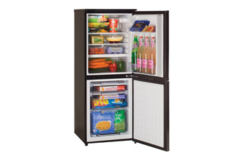 Slimline Black Fridge Freezer