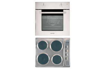 60cm Single Fan Oven and Electric Hob Pack